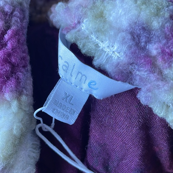 JOHNNY WAS Calme Printed Fleece Jacket - Picture 13 of 13